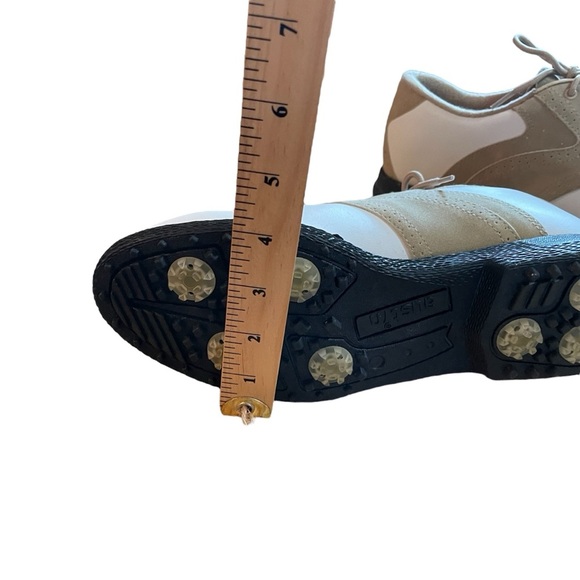 Austin Ladies White/Tan Golf Shoes-Size 8. No wear. - Picture 12 of 13